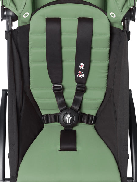 BABYZEN YOYO 6+ Color Pack, Black - Textiles Only: Seat Cushion, Matching  Canopy & Zippered Back Pocket - Requires YOYO2 Frame (Sold Separately)