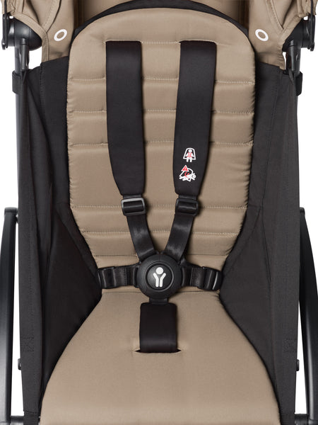 Pack poussette Trio YOYO² pack 6+ + Yoyo car seat by Besafe + Nacelle -  Cadre Blanc - Aqua - Made in Bébé